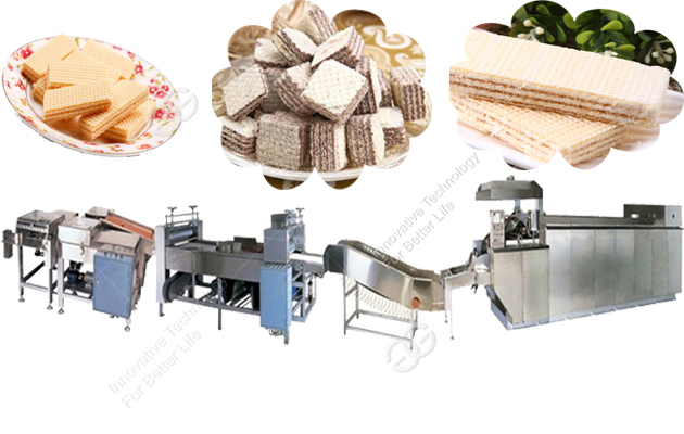 GGHG-45 Automatic Gas Type Wafer Biscuit Processing Line  
