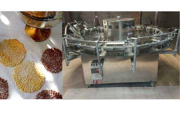 industrial pizzelle cookie machine